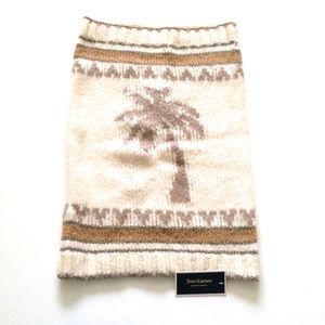 Juicy Couture Rabbit Angora Snood Tube Scarf